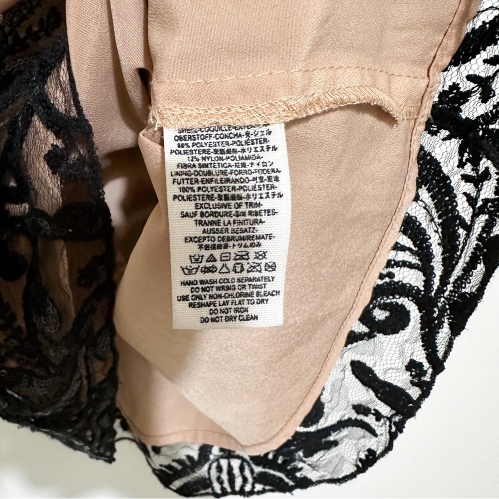 Free People Night Shimmers Mini Dress in Black - Picture 6 of 10